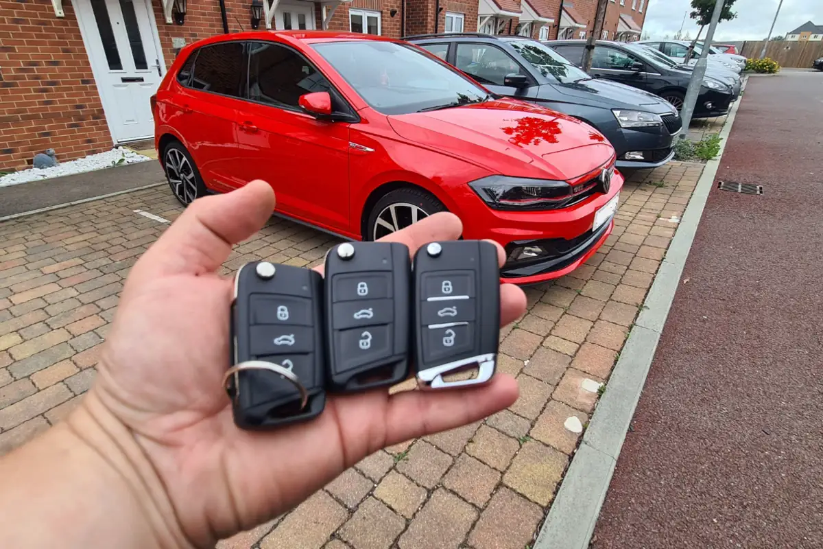 Volkswagen key - Professional VW key replacement service in West Sussex